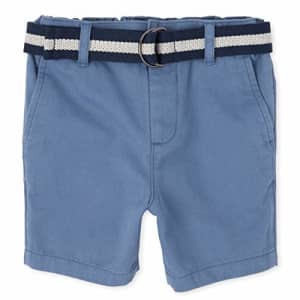 The Children's Place Baby Boys' Belted Chino Shorts, Hudson Bay, 2T for $12 The Children's Place Baby Boys' Belted Chino Shorts, Hudson Bay, 2T for $12