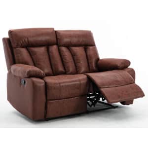 Boyel Living Overstuffed Microfiber Reclining Loveseat for $633 Boyel Living Overstuffed Microfiber Reclining Loveseat for $633