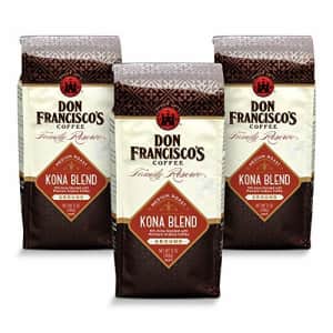Don Francisco's Ground Kona Blend, Medium Roast Coffee (3 x 12-ounce bags) for $40