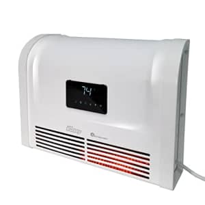 Mr. Heater 1500W Wall Mount Smart Home Electric Heater, White, Medium for $77 Mr. Heater 1500W Wall Mount Smart Home Electric Heater, White, Medium for $77