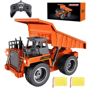 Bezgar Remote Control Construction Dump Truck Toy for $20 Bezgar Remote Control Construction Dump Truck Toy for $20