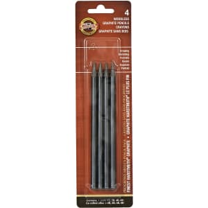 Koh-I-Noor Progresso Woodless Graphite 4-Pencil Set for $6 Koh-I-Noor Progresso Woodless Graphite 4-Pencil Set for $6