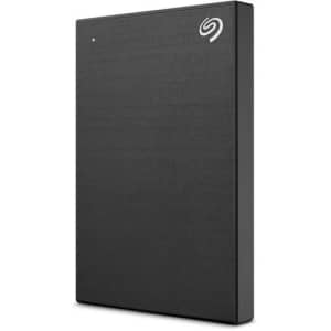 Seagate 1TB Backup Plus Slim USB 3.0 External Hard Drive for $50
