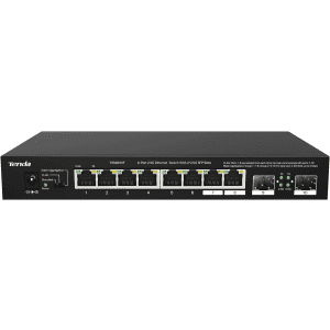 Tenda 8-Port 2.5Gbps Unmanaged Ethernet Switch for $70
