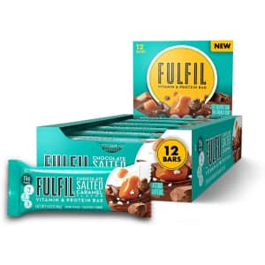 Fulfil Chocolate Salted Caramel Protein Bar 12-Pack for $12.50 w/ Sub & Save
