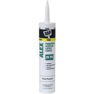 DAP Alex Painter's Acrylic Latex Caulk 10.1-oz. Cartridge for $2