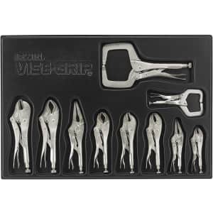 Irwin Tools Vise-Grip Original Locking Pliers Tool Set w/ Tray for $69 Irwin Tools Vise-Grip Original Locking Pliers Tool Set w/ Tray for $69