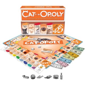 Late for the Sky CAT-opoly Board Game for $18