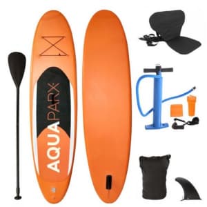 Inflatable Stand Up Paddle Board with Kayak Seat for $225 Inflatable Stand Up Paddle Board with Kayak Seat for $225