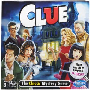 Hasbro Clue: The Classic Mystery Game for $15