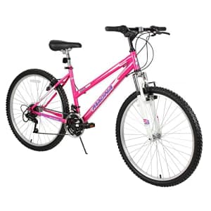 Dynacraft Hardtail Echo Ridge Mountain Bike Womens 26 Inch Wheels with 18 Speed Grip Shifters and for $176
