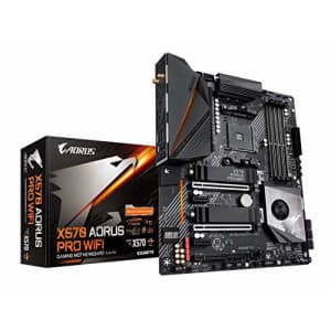 GIGABYTE X570 AORUS PRO WiFi (AMD Ryzen 3000/X570/ATX/PCIe4.0/DDR4/USB3.1/Realtek for $250 GIGABYTE X570 AORUS PRO WiFi (AMD Ryzen 3000/X570/ATX/PCIe4.0/DDR4/USB3.1/Realtek for $250