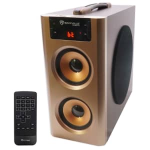 Rockville RHB70 Home Theater Compact Powered Speaker System for $50
