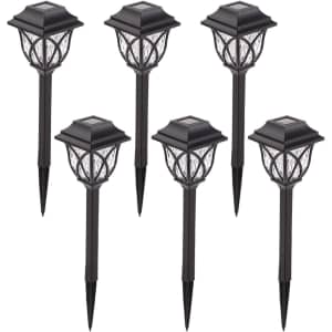 Super Savings at Woot. We've pictured the Laurel Canyon Garden Solar Path Light 6-Pack for $22.54 (a buck less than you'd pay at Amazon).