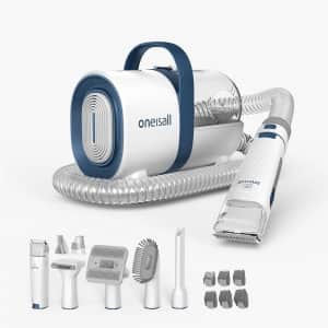 OneIsAll LM2 7-in-1 Pet Grooming Vacuum Kit for $70