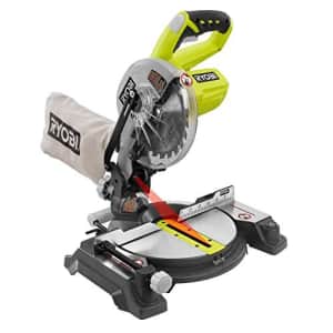 Ryobi 18-Volt ONE+ 7-1/4 in. Cordless Miter Saw - P551 (Tool Only) for $190