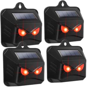 Thanos Solar Nocturnal Animal Repeller 4-Pack for $20 Thanos Solar Nocturnal Animal Repeller 4-Pack for $20