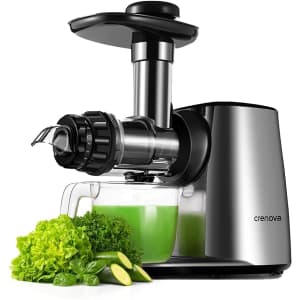 Crenova Masticating Cold Press Juicer for $53 Crenova Masticating Cold Press Juicer for $53