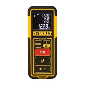 DEWALT Laser Measure Tool/Distance Meter, 100-Foot Range (DW099E) for $90