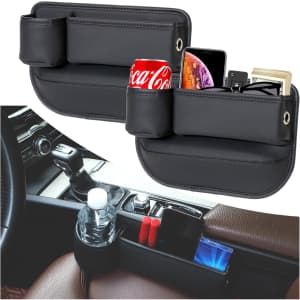 Car Seat Gap Filler and Organizer 2-Pack for $13 w/ Prime