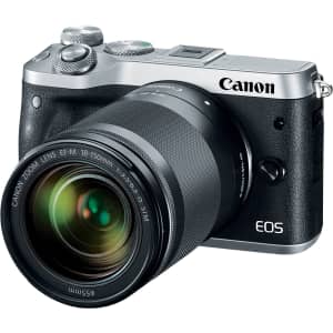 Canon EOS M6 24.2MP Mirrorless Digital Camera w/ 18-150mm Lens for $449 Canon EOS M6 24.2MP Mirrorless Digital Camera w/ 18-150mm Lens for $449