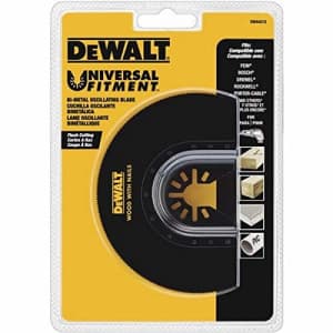 DEWALT Dwa4212 Oscillating Flush Cut Blade for $14 DEWALT Dwa4212 Oscillating Flush Cut Blade for $14