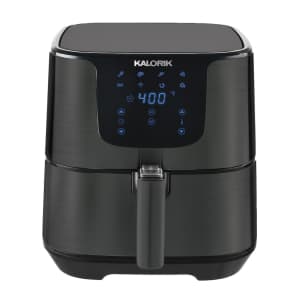 Kalorik 5-Quart XL Digital Stainless Steel Air Fryer for $85 w/ $10 Kohl's Cash Kalorik 5-Quart XL Digital Stainless Steel Air Fryer for $85 w/ $10 Kohl's Cash