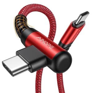 Ainope 6.6-Foot USB-C to USB-C Cable 2-Pack for $13