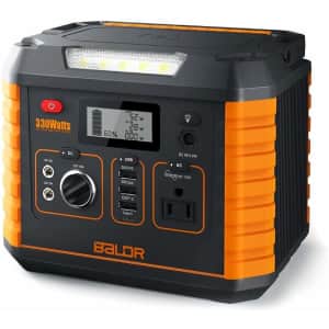 Baldr 297Wh Portable Power Station for $204 Baldr 297Wh Portable Power Station for $204