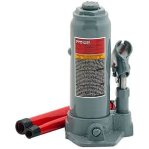 Pro-Lift Hydraulic Bottle Jack for $21