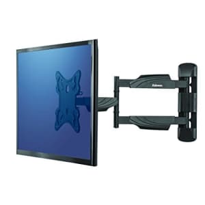 Fellowes 8043601 Floating TV Stand, Wall Mounted Full Motion TV Mount, 55 Inch Monitor Capacity for $40