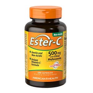 American Health Ester-C 500 mg with Citrus Bioflavonoids Capsules 120 Count (Pack of 1) for $19