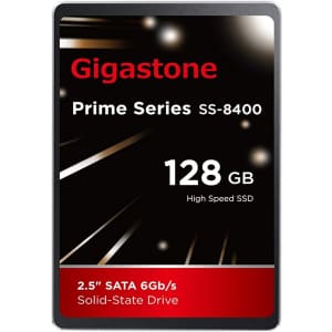 Gigastone Prime Series 128GB 2.5" 3D NAND SATA III Internal SSD for $22 Gigastone Prime Series 128GB 2.5" 3D NAND SATA III Internal SSD for $22