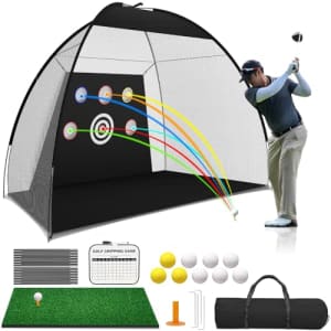 10x7-Foot Indoor/Outdoor Golf Hitting Net for $76