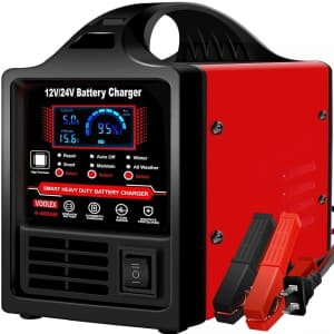 Voolex Car Battery Charger 12V 24V Trickle Charger for $73
