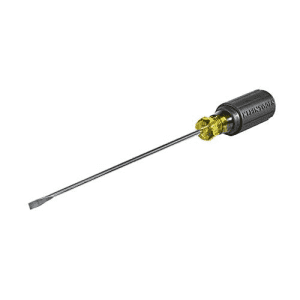 Klein Tools 601-8 3/16-Inch Cabinet Tip Screwdriver, 8-Inch for $14 Klein Tools 601-8 3/16-Inch Cabinet Tip Screwdriver, 8-Inch for $14