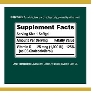 Nature's Bounty Vitamin D by Natures Bounty for immune support. Vitamin D provides immune support and promotes for $13