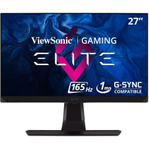 ViewSonic Elite 27" 1440p 165Hz G-Sync LCD Gaming Monitor for $350
