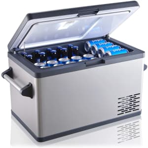 Ausranvik 37-Qt. Portable Fridge/Freezer for Car for $210 Ausranvik 37-Qt. Portable Fridge/Freezer for Car for $210