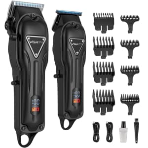 Cordless Hair Clippers and Trimmer Set for $19