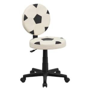 Flash Furniture Soccer Swivel Task Office Chair for $87 Flash Furniture Soccer Swivel Task Office Chair for $87