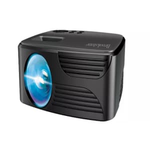 Brookstone All-In-One Home Karaoke Projector Set w/ Microphone for $90