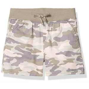 The Children's Place Girls' Camo Pull On Shorts Pink Tinge 10 for $20