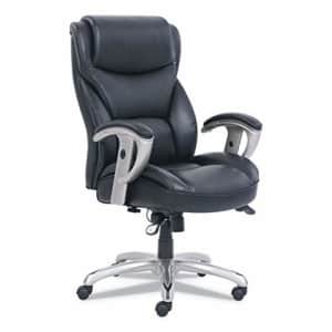 Serta Emerson Big and Tall Task Chair, 22w x 21 1/2d x 22 1/2h Seat, Black Leather for $344