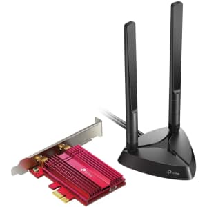TP-Link WiFi 6 AX3000 PCIe WiFi Card for $45 TP-Link WiFi 6 AX3000 PCIe WiFi Card for $45