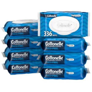 Cottonelle Freshfeel Flushable Wet Wipes 8-Pack for $12 via Sub & Save Cottonelle Freshfeel Flushable Wet Wipes 8-Pack for $12 via Sub & Save