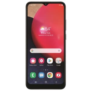 Samsung Galaxy A02s 32GB Prepaid Smartphone for $40 Samsung Galaxy A02s 32GB Prepaid Smartphone for $40