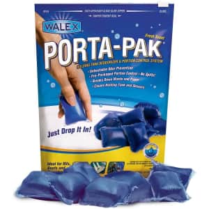 Walex Porta-Pak Holding Tank Deodorizer Drop-Ins 10-Pack for $9 Walex Porta-Pak Holding Tank Deodorizer Drop-Ins 10-Pack for $9