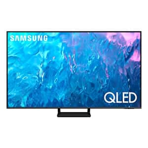 SAMSUNG QN55Q70CAFXZA 55 Inch QLED 4K Quantum HDR Dual LED Smart TV with a 5S-PS4-US1 4-Outlet for $813