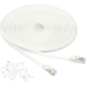 Amazon Basics RJ45 Cat 7 Ethernet Patch Cable for $3